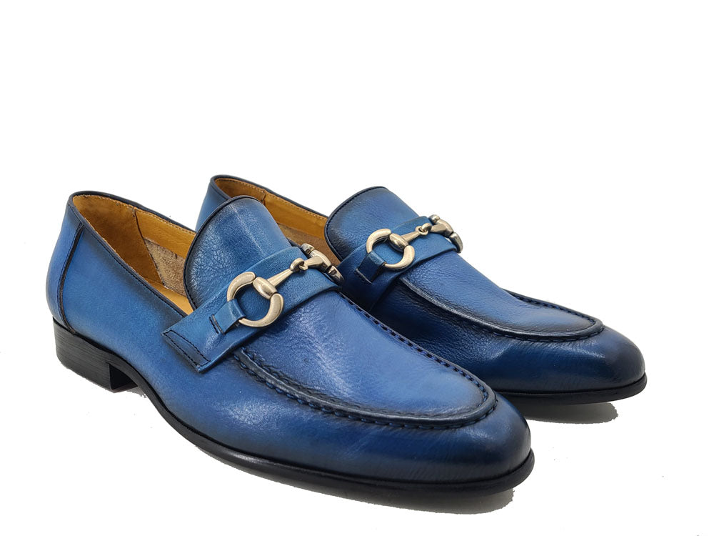 Cognac Ostrich Loafer – Pin & Stripe