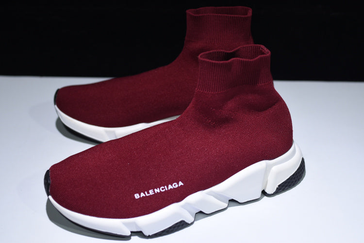 balenciaga speed trainer prune