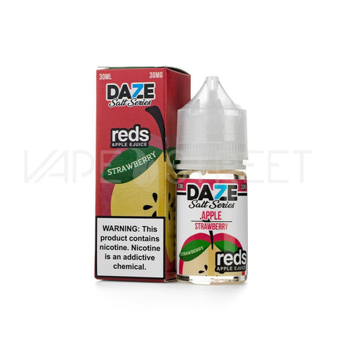 Reds Salt Series Strawberry by 7 Daze MFG Vape Juice 30mL