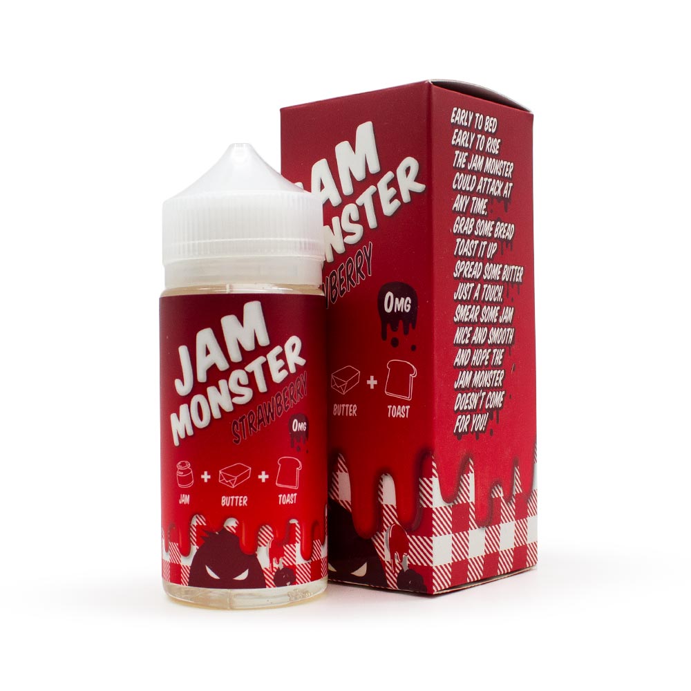Best Vape Juice 2019 - 2020: Jam Monster Strawberry | Vape Street