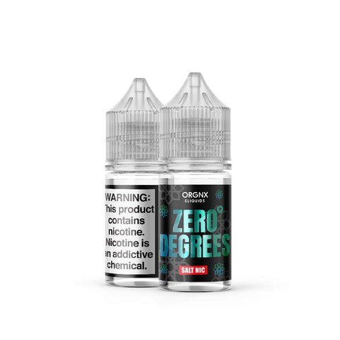 ORGNX Zero Degrees Salt Nic Vape Juice 30mL