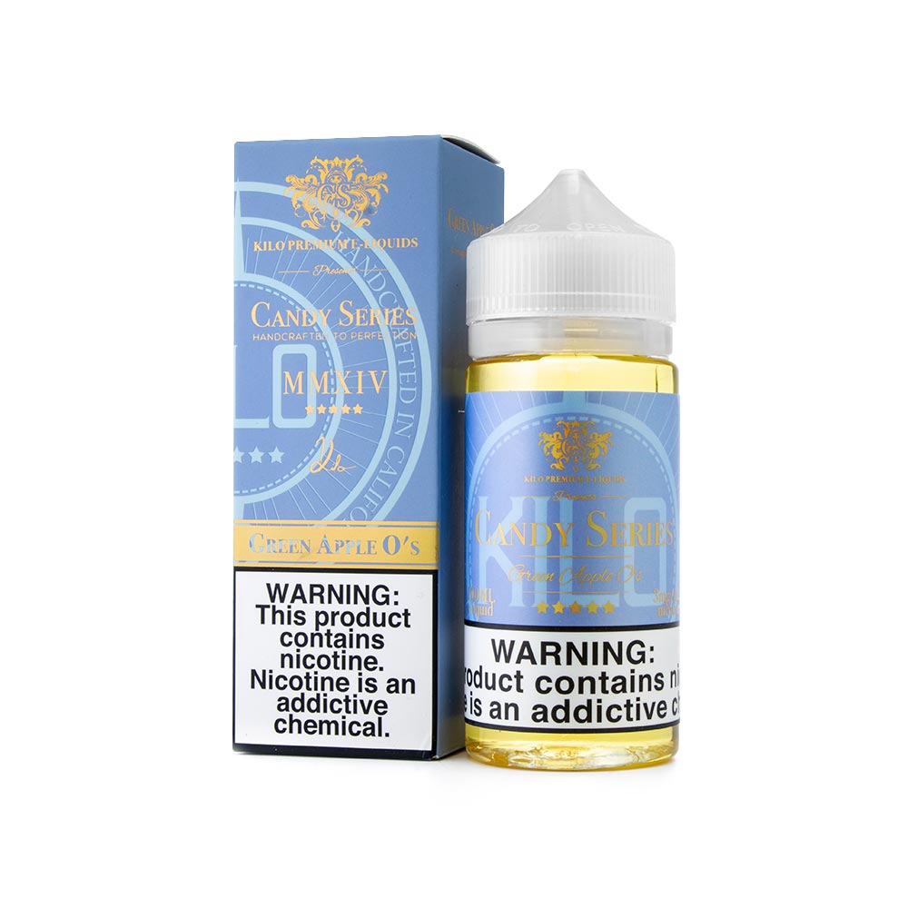 Best Vape Juice 2019 - 2020: Kilo E-Liquids Green Apple O's | Vape Street