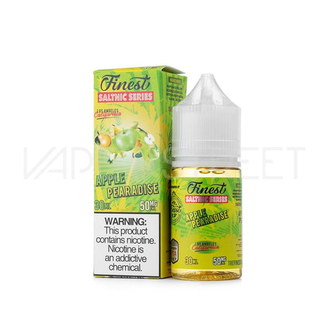 The Finest SaltNic Apple Pearadise Nicotine Salt Vape Juice 30mL