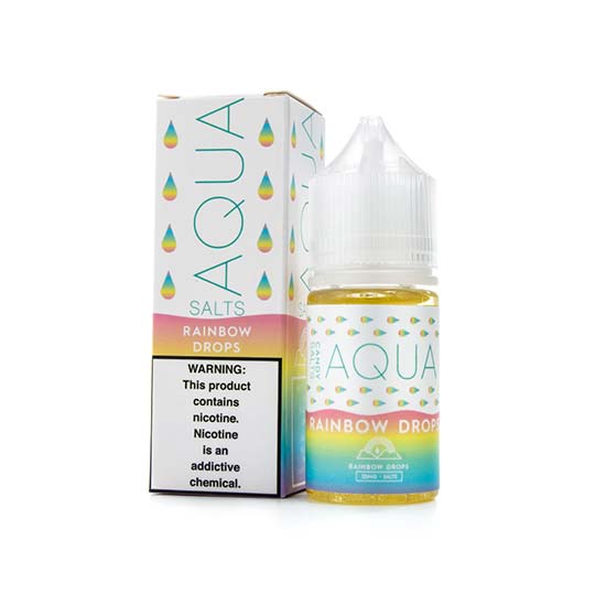 Best Salt Nic Vape Juice 2019 - 2020: Aqua Rainbow Drops | Vape Street