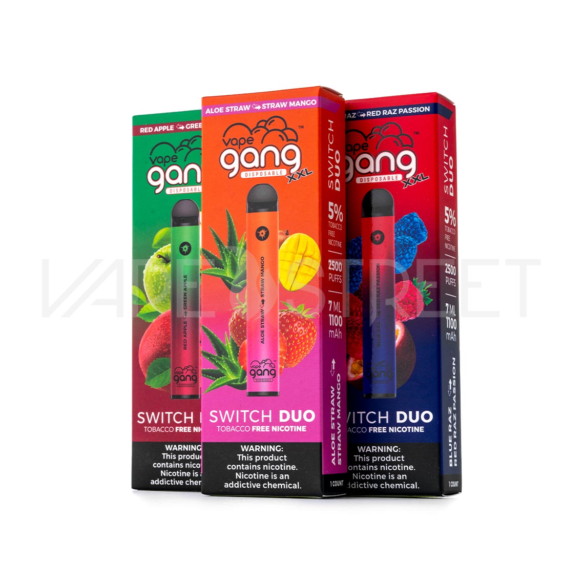 Gang XXL Switch Duo Disposable Device (2500 Puffs)