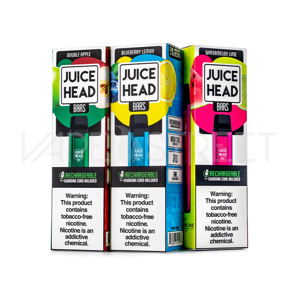Juice Head Bars Disposable (3000 Puffs)