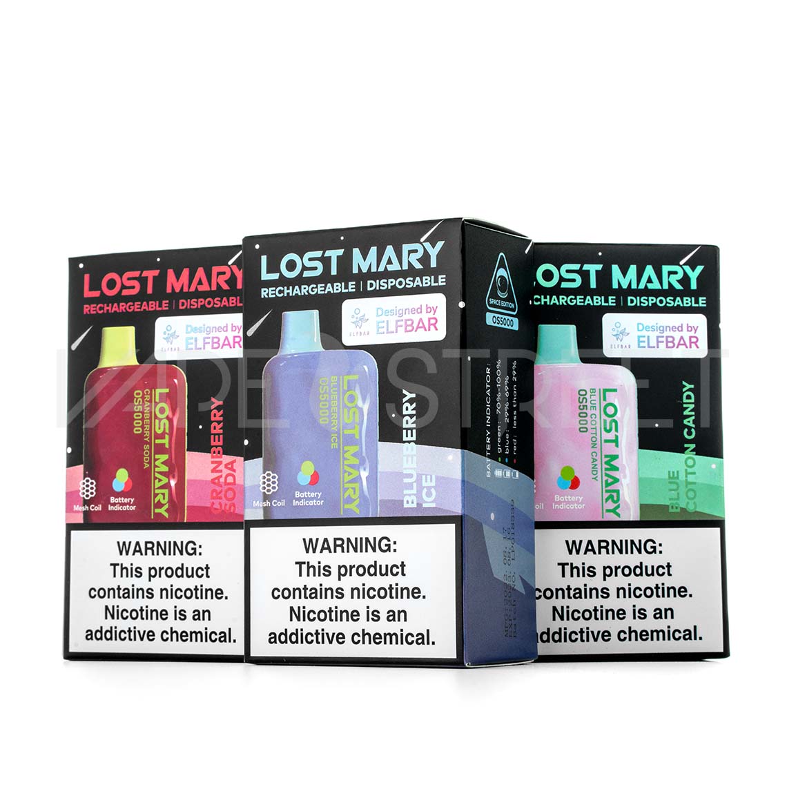 Vape Street: Lost Mary rechargeable disposable