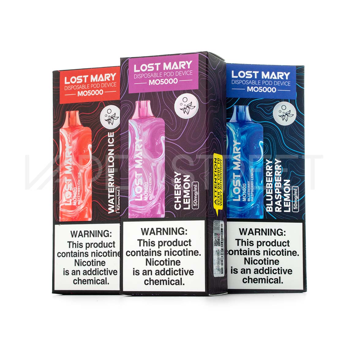 Vape Street: Lost Mary MO5000 Disposable