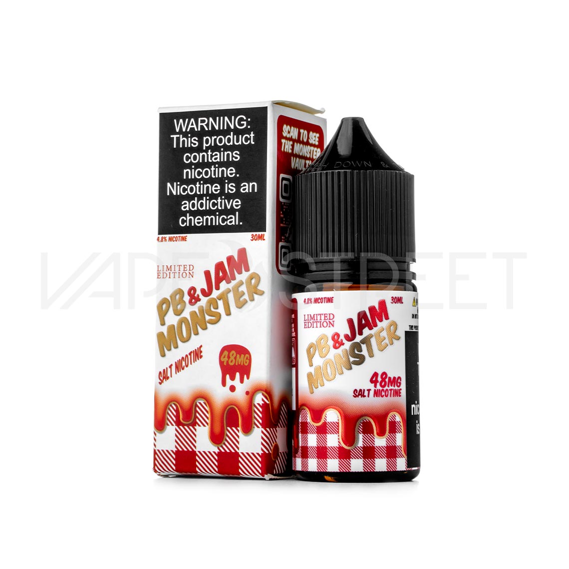 PB & Jam Monster Salt Strawberry (30ml)