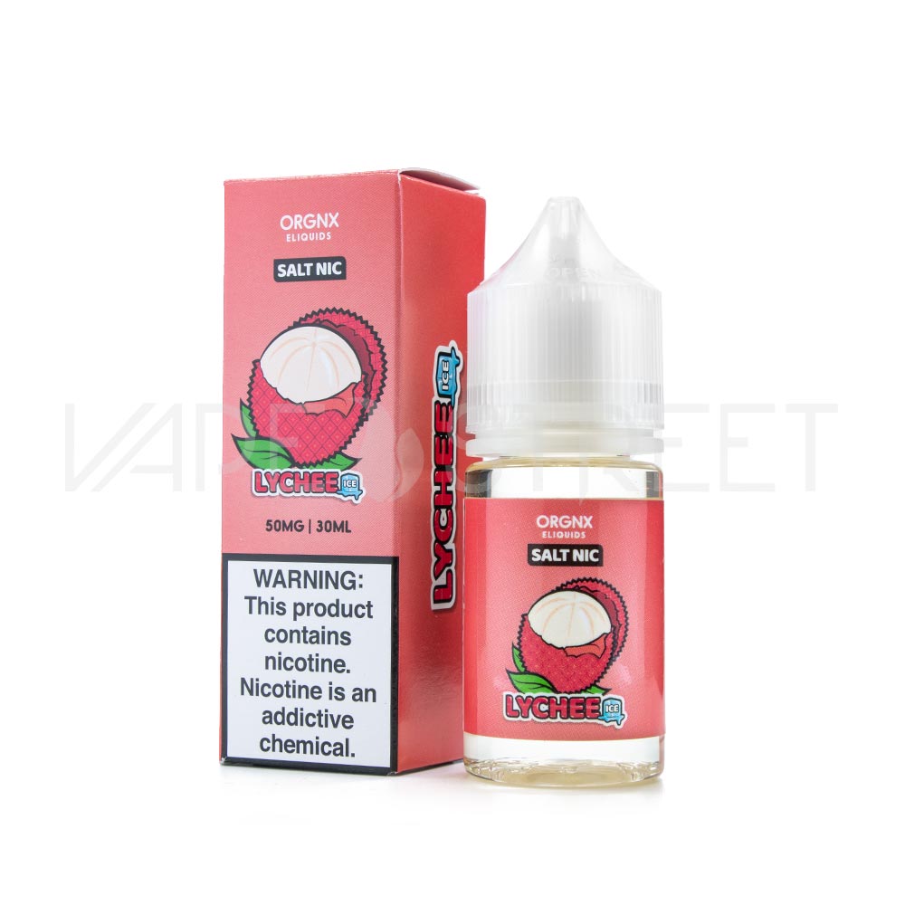 Vape Street: ORGNX Salt Nic Lychee Ice