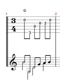 This Masquerade Tab Notation Printable Pdf Kirk Lorange S Guitar Store