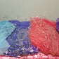 Beaded and stoned net for making Blouses for George wrapper. Sold in 1.8yards lenght. Available in 4 colors
