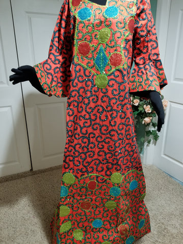 ankara stone gown