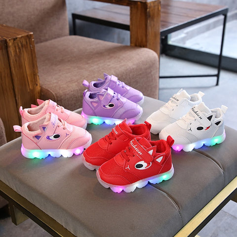 monster shoes with light