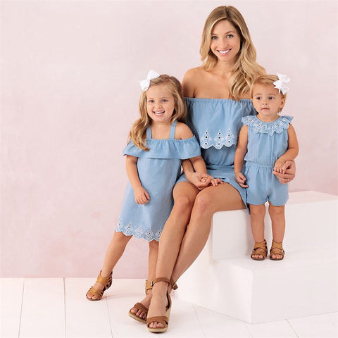 mommy daughter baby outfits