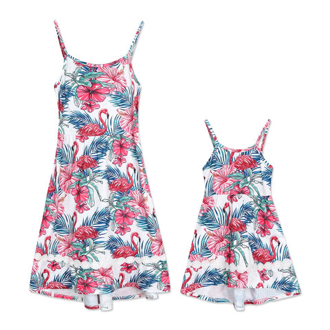 flamingo sundress