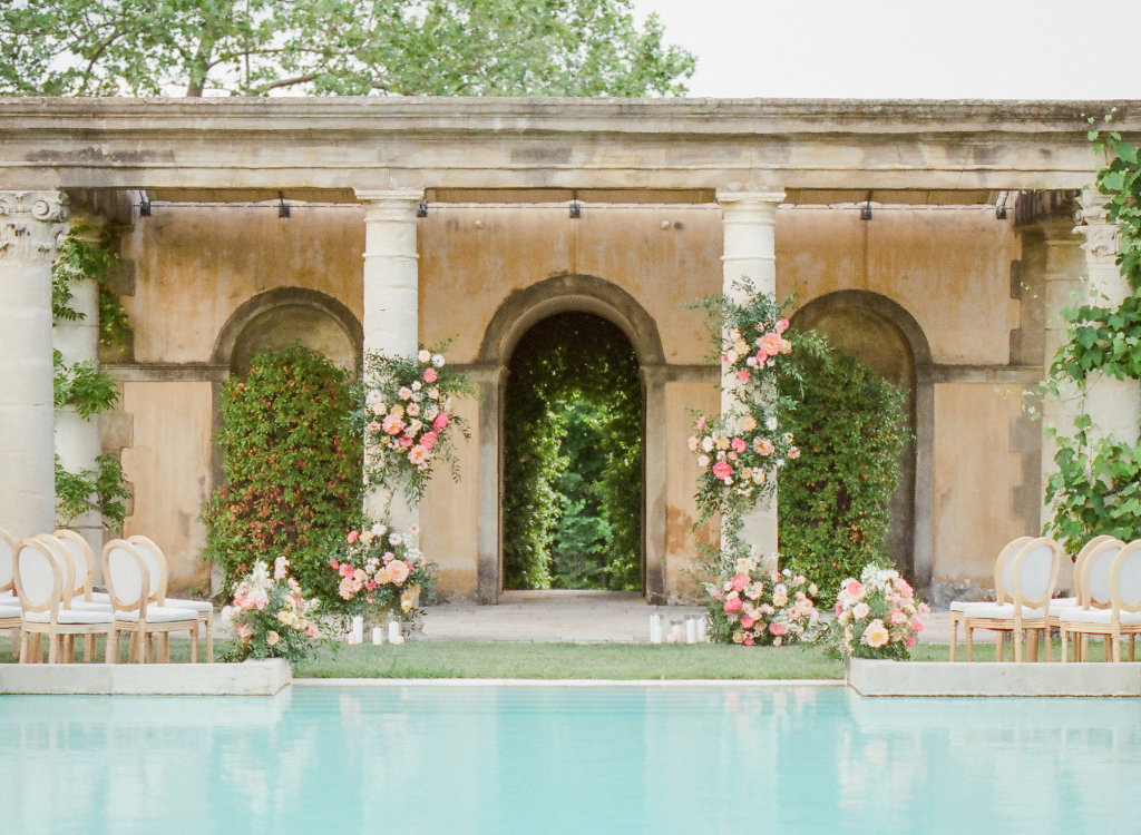 Ceremony Space Château de Sannes Shoot