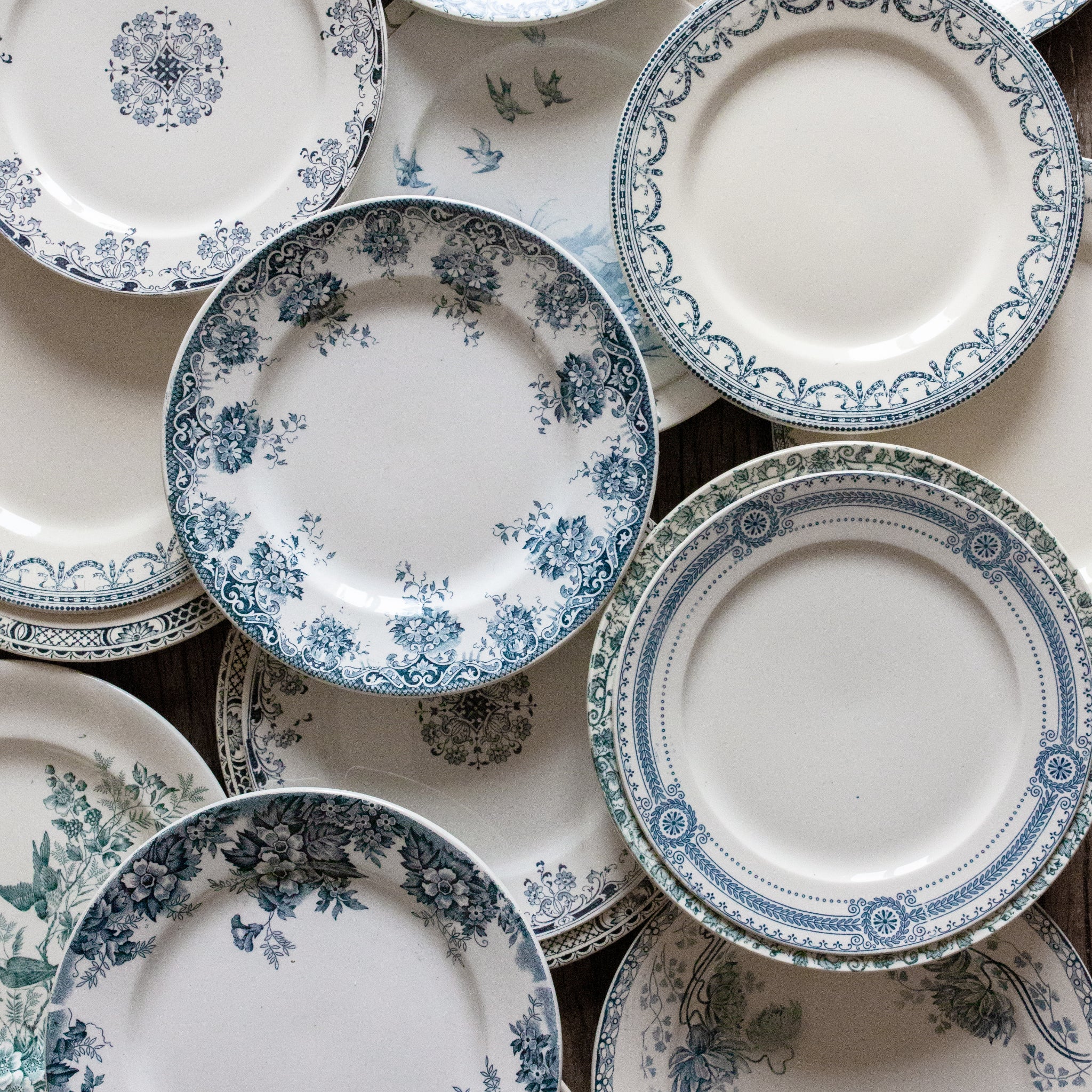 Plate collection. Old Plates.