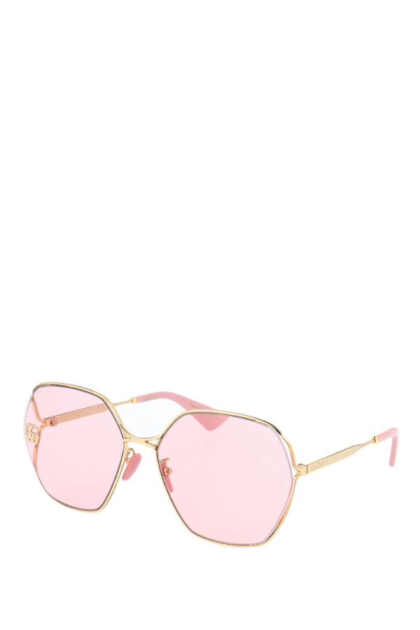 Gucci | - Gold with Pink Lens Bon Emil