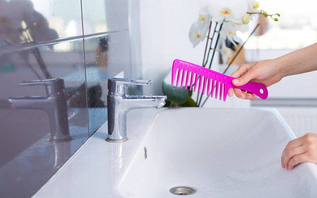 best way to clean hair brushes and combs