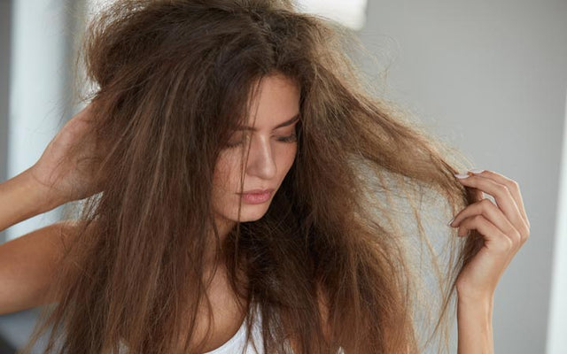 how to fix burnt hair from hair dryer