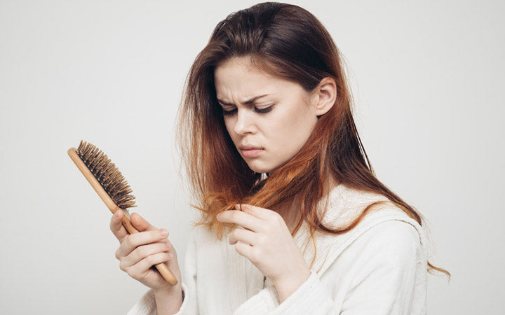 Hair Fall Due To Stress: The Connection, Types, Symptoms & Solutions –  SkinKraft