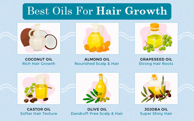 15 Best Oils For Healthy Hair Growth  Thickness  SkinKraft