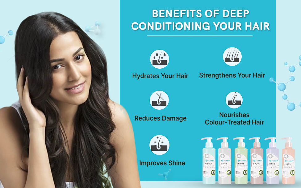 Multiple benefits of deep conditioning your hair