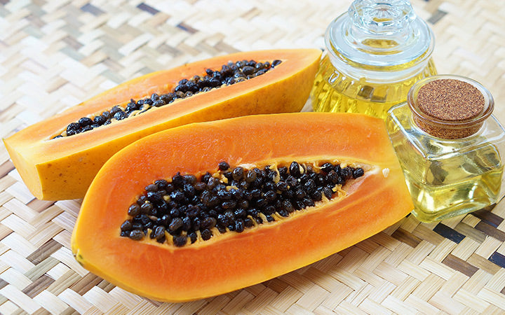 papaya oil with papaya