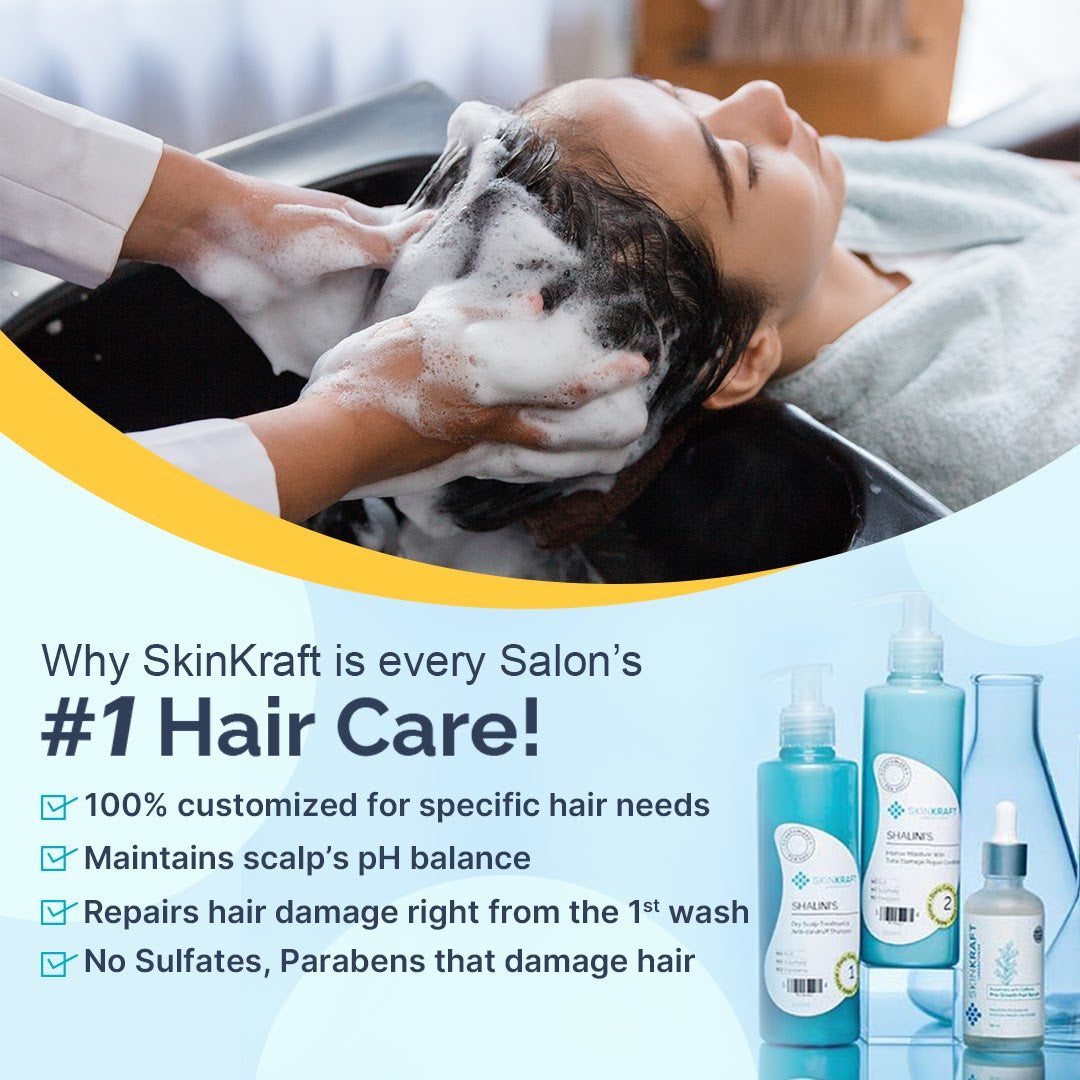 Introducing SkinKraft Hair Care  Get 3 Customized Products  Just Rs
