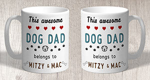 dog dad mugs