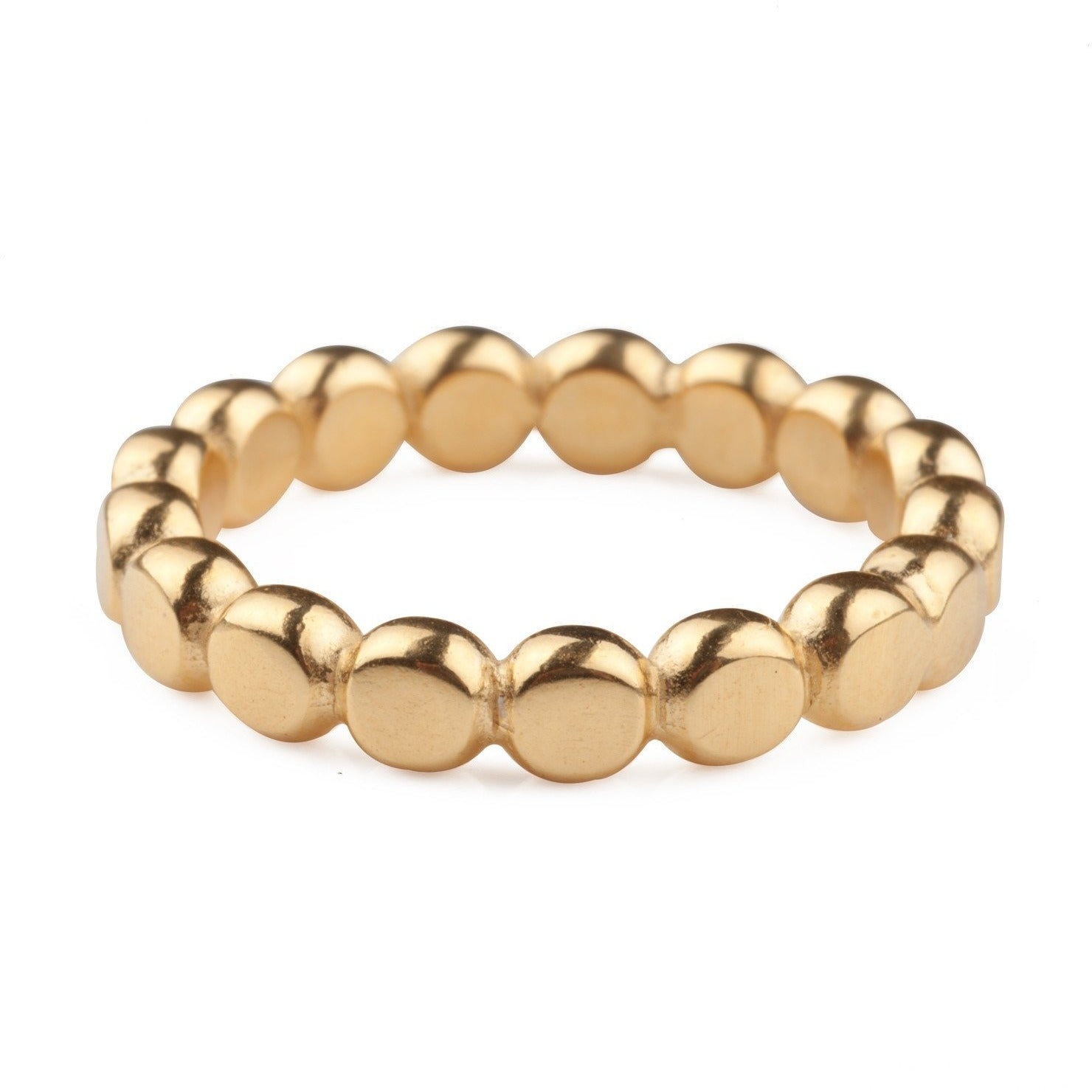 Chunky Gold Bubble Ring - Vicky Davies Jewels