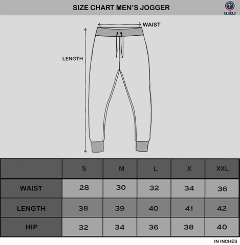Mens Cargos Size Chart – TRIPR