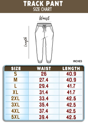 Size Chart  Track Pants  Plan B