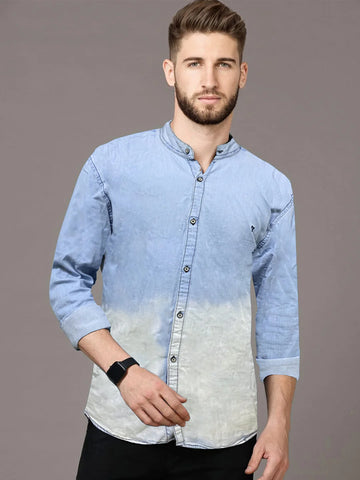 casual denim shirt