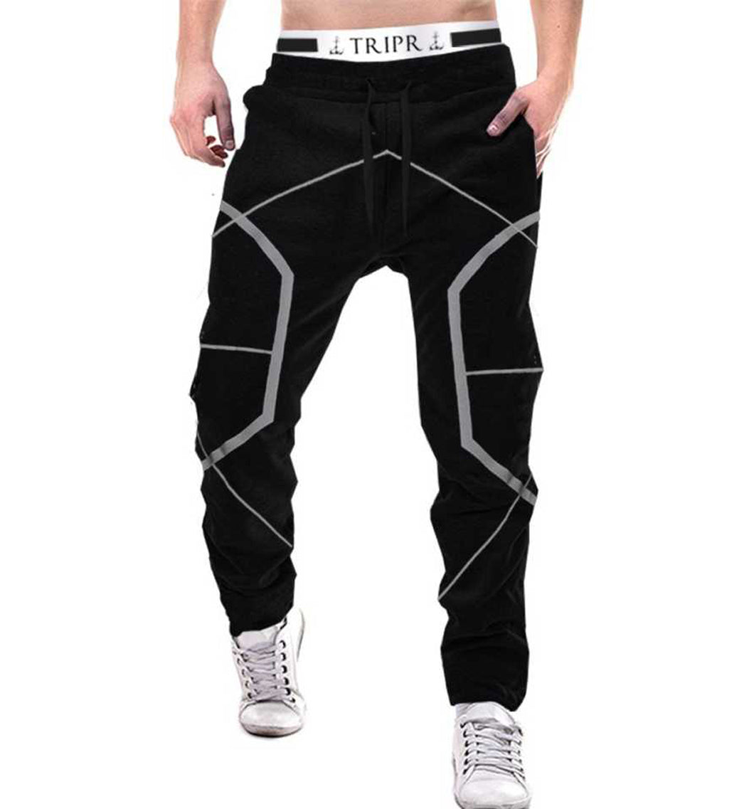 track pants men black