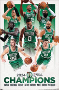 COMBO: Boston, MA Sports 4-Poster Combo (Patriots, Bruins, Celtics, Re –  Sports Poster Warehouse