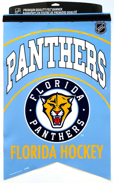 Florida Panthers Alternate-Blue-Style NHL Hockey Premium Felt Banner - Wincraft