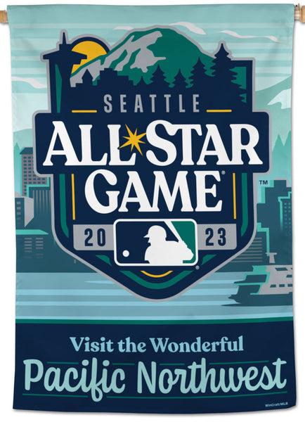 MLB Baseball All-Star Game 2023 Seattle Official Event Wall Banner Premium 28x40 - Wincraft