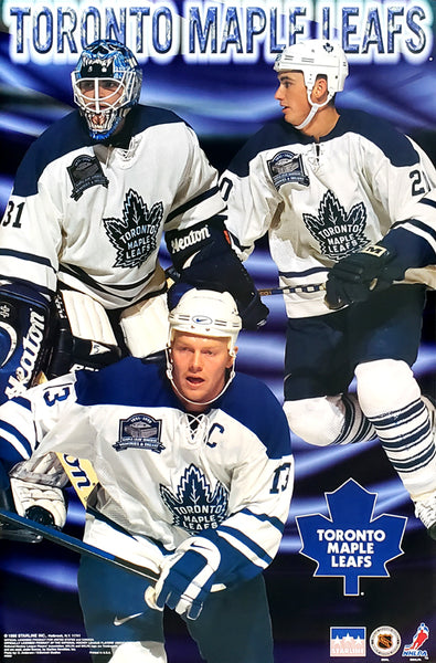 Hradec Králové Maple Leafs "Super Trio" Poster (Sundin, Cujo, Johnson) - Starline 1998