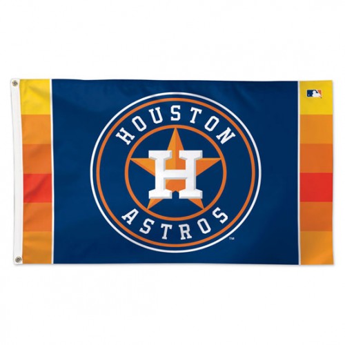 Houston Astros Official MLB Baseball 3'x5' Deluxe-Edition Team Flag - Wincraft