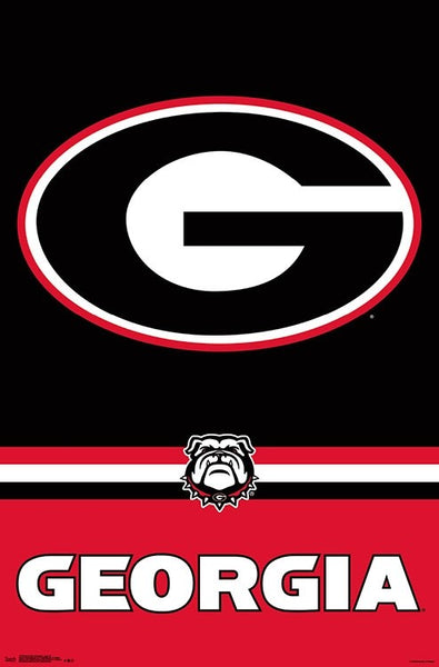 University of Georgia Bulldogs Official NCAA Team Logo Poster - Trends International