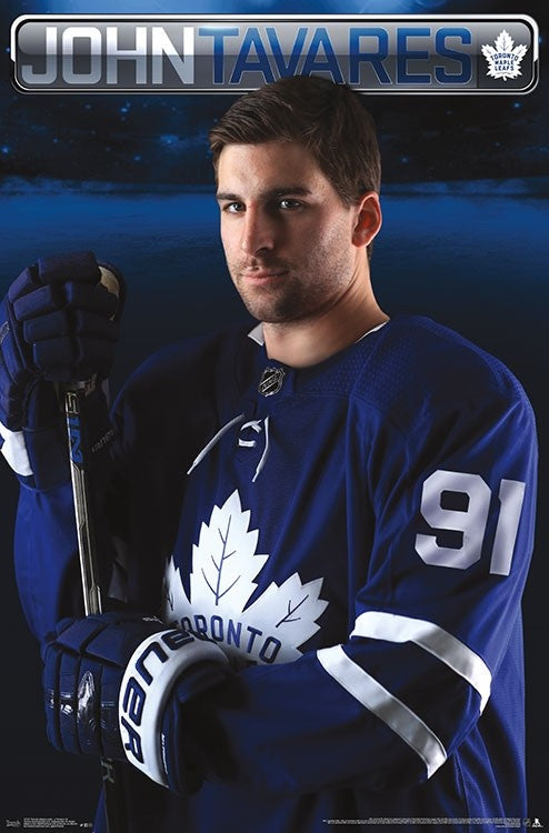 John Tavares Superstar Toronto Maple Leafs Official Nhl Wall Poster