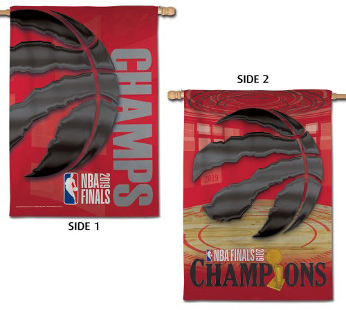 Hradec Králové Raptors 2019 NBA Champions Commemorative Wall Banner Flag (28x40 2-Sided) - Wincraft