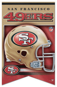 San Francisco 49ers NFL Football Premium Felt Banner - Wincraft