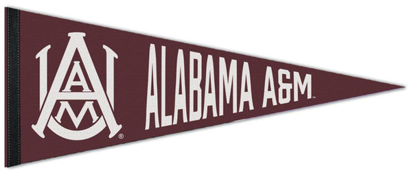 Alabama A&M University Bulldogs NCAA Team Logo Premium Felt Pennant - Wincraft