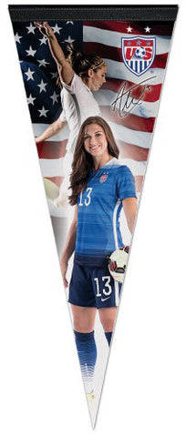 Alex Morgan Superstar Usa Women S Soccer Team Premium Felt Pennant Wincraft Inc Sports Poster Warehouse