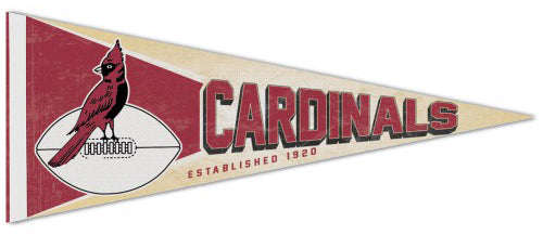 Chicago Cardinals NFL Retro 1947-59 Style Premium Felt Collector's Pennant - Wincraft
