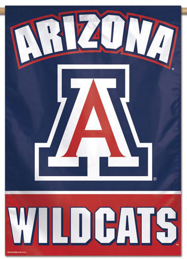 Arizona Wildcats Official NCAA Team Logo NCAA Premium 28x40 Wall Banner - Wincraft