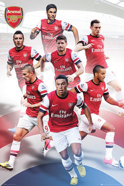 Arsenal Fc Player Posters Current And Recent Sports Poster Warehouse